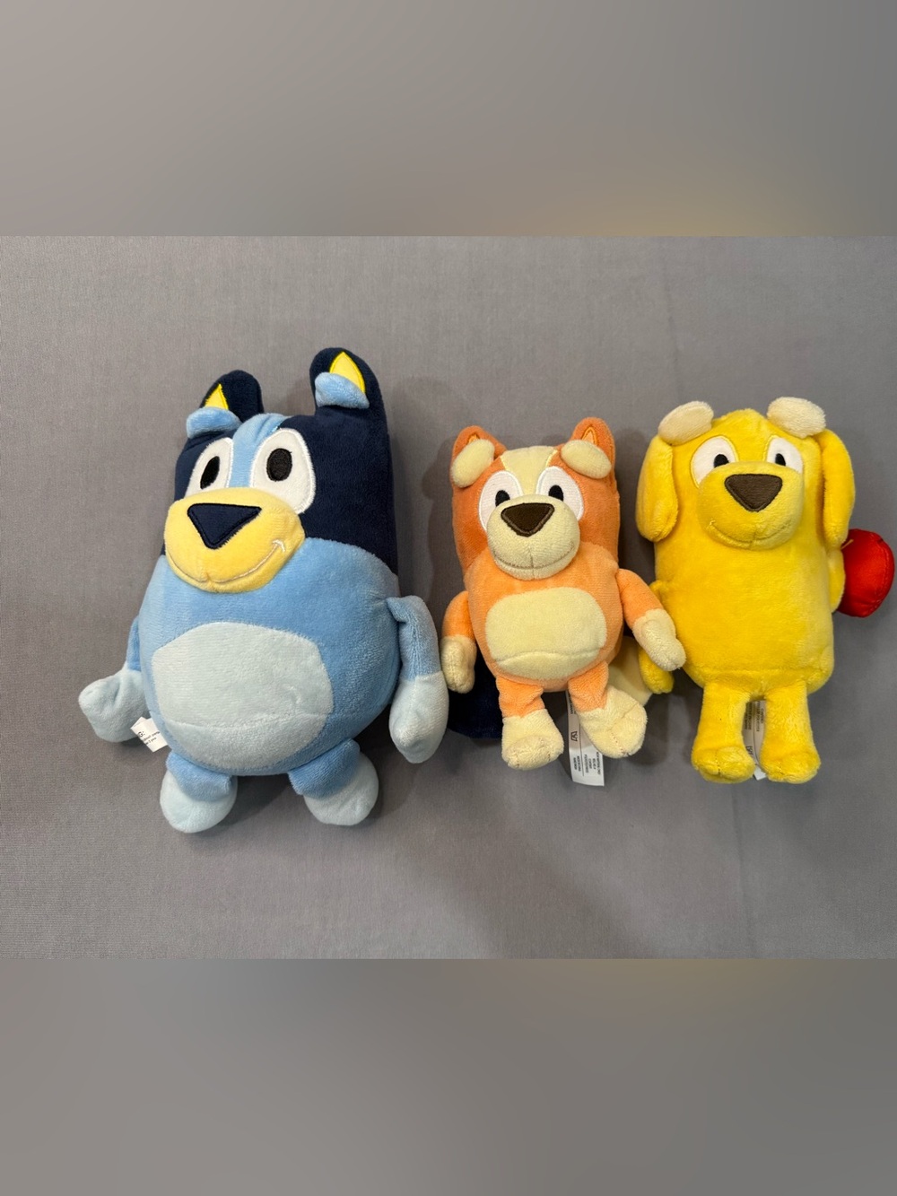 Bluey Plush Doll Set of 3